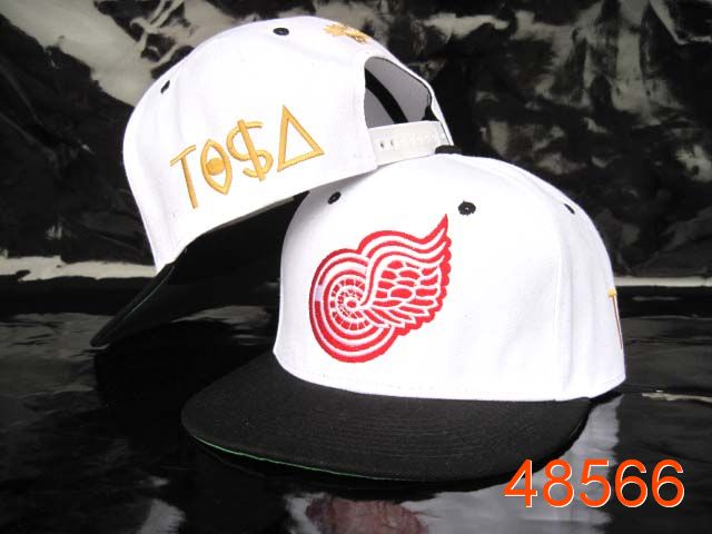 Tisa Detroit Red Wings Snapback Hat NU01